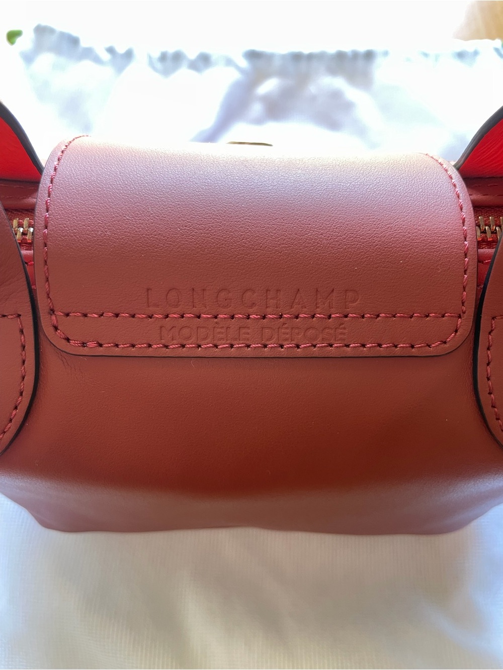 Le Pliage Jockey Extra Small Leather Crossbody - Picture 8 of 16